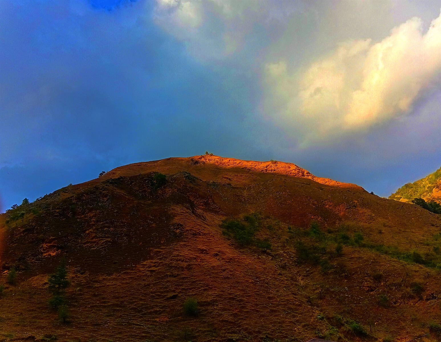 Hidden mountain view 2 near Aastha Homestay Chakrata
